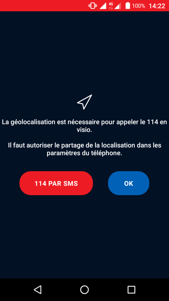 Refus de partage de localsiation